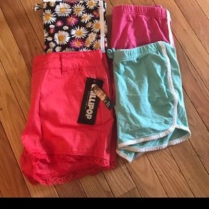 Bundle of 4 pair of shorts